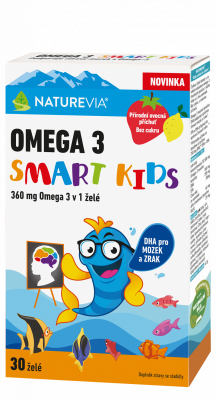 Naturevia Omega 3 Smart Kids 30 żelki