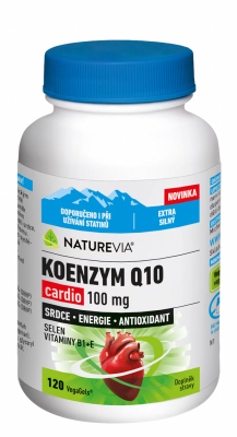 NatureVia Koenzym Q10 Cardio 100mg cps.120