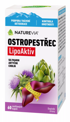 NatureVia Ostropest LipoAktiv cps.60