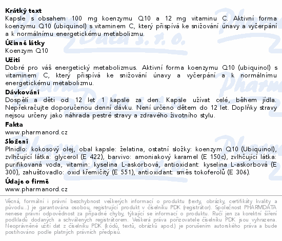 Bioaktywny Q10 Uniqinol 100mg cps.30