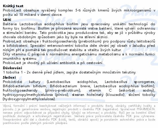 ProbioLact 10 kapsułek