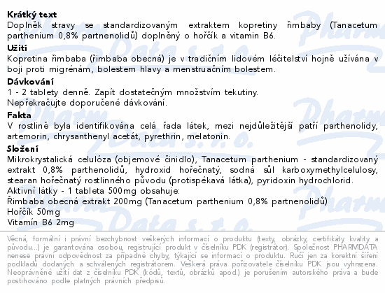 Imbio Złocień maruna+wit.B6 i magnez tbl.40