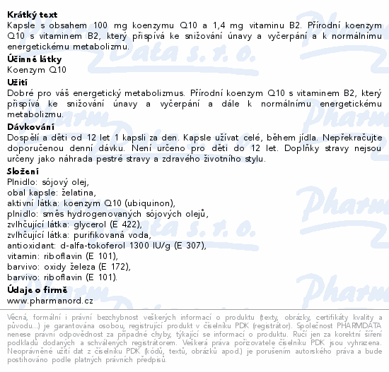 Bioaktywny Q10 Gold 100mg cps.60