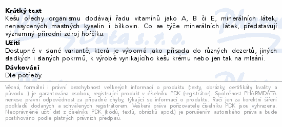 Allnature Kešu pražená solená 1000g