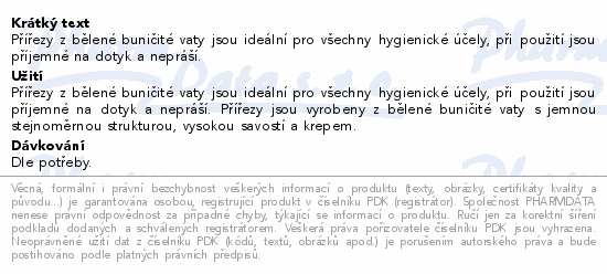 B-CELL vata buničitá přířezy 10x15cm 1kg