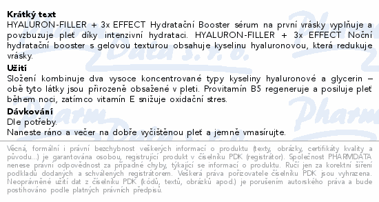 Eucerin HIALURON-FILLER 3xEFFECT Booster Święta Bożego Narodzenia 2024