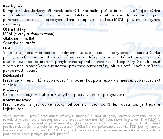 JML Stawy 3000+ tbl.62xMSM-Glukosamina+Chondroityna