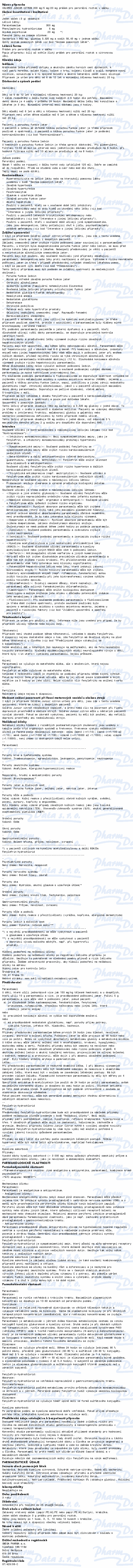 Coldrex Junior Citron 300mg/5mg/20mg scc.10 I